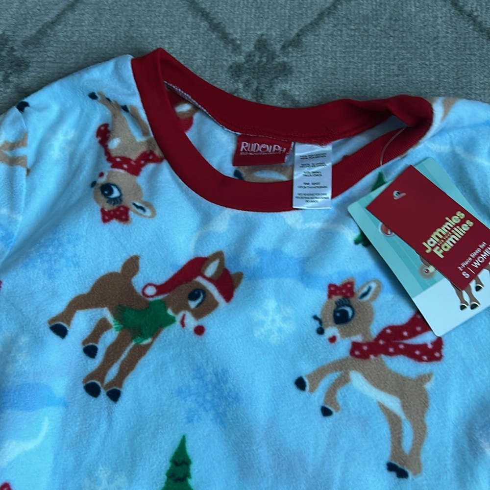 NWT Rudolph pajamas - Picture 2 of 8